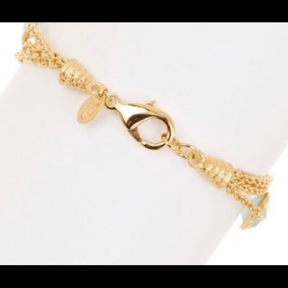 Rivka Friedman Bracelet w/Blue Quartzite Stones - Picture 3 of 6